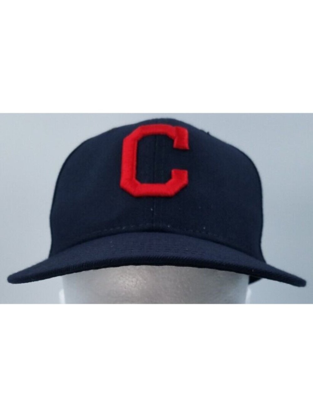 Cleveland Indians MLB USA Made New Era Baseball On-Field Blue Hat Cap Men's 7